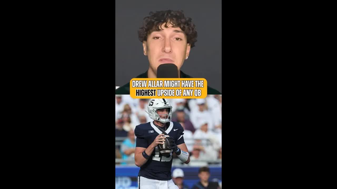 #Steelers could take a swing on the highest upside QB in the draft  #DrewAllar #NFL #NFLDraft
