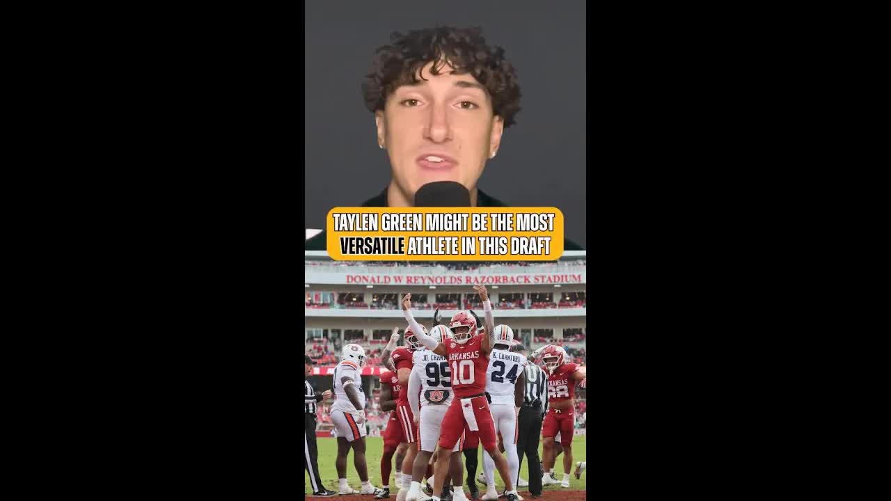 #Steelers could land one of the most unique athletes in the draft  #NFLDraft #PittsburghSteelers