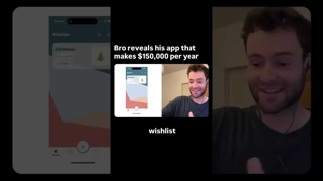 Bro reveals his app that makes $150,000 per year