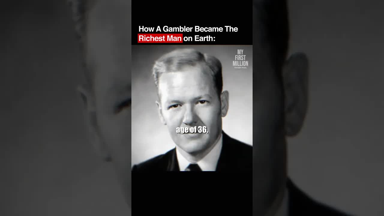 How a gambler became the richest man on earth.