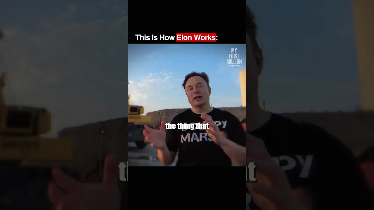 Elon Musk’s Ruthless Way of Working