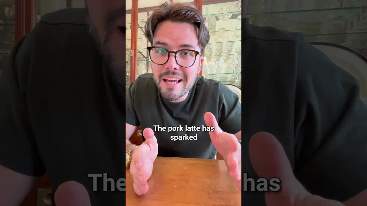 Starbucks Pork Flavored Coffee, Anyone?