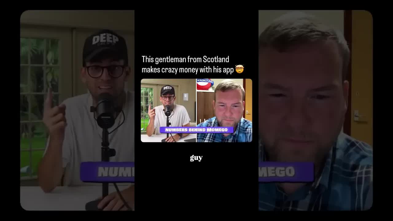 This legend from Scotland built a $30k/month iphone app? 💀