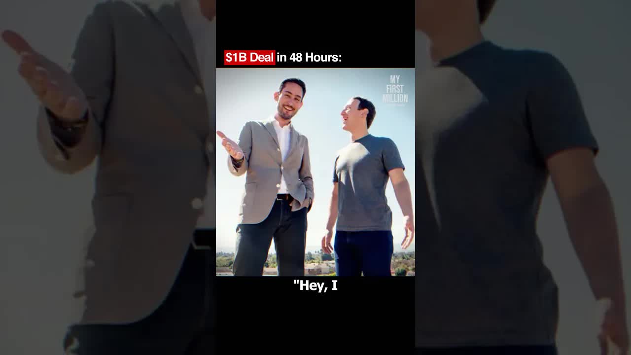Zuckerberg bought Instagram in 48 hours.