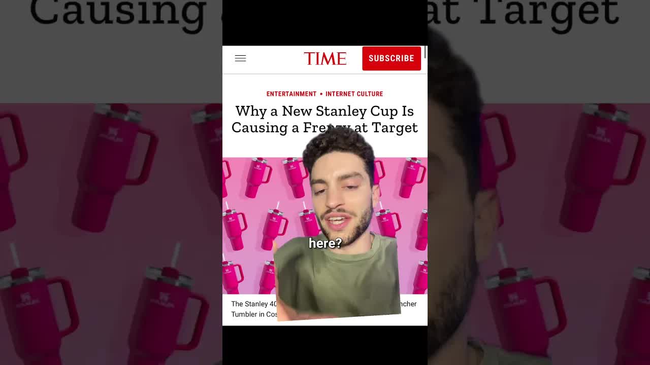 The Pink Stanley Cup Craze is Here