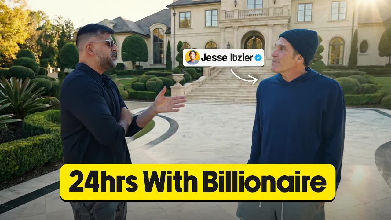 24hrs With The Happiest Billionaire, Jesse Itzler