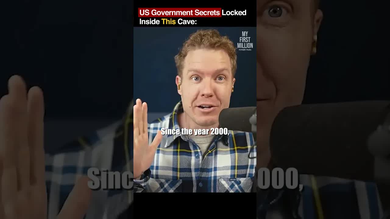 This HIDDEN cave Has Government Secrets