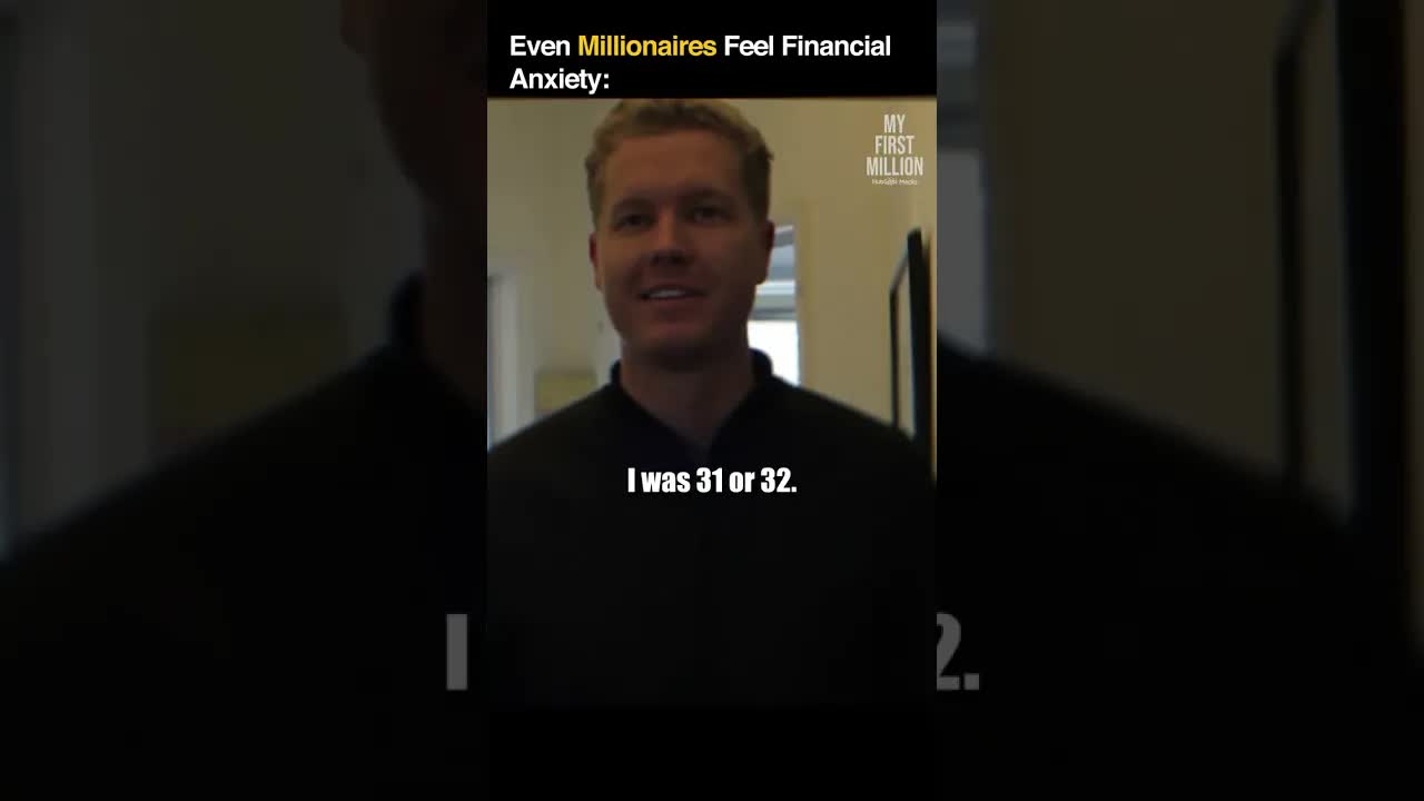 This MILLIONAIRE is scared to go broke