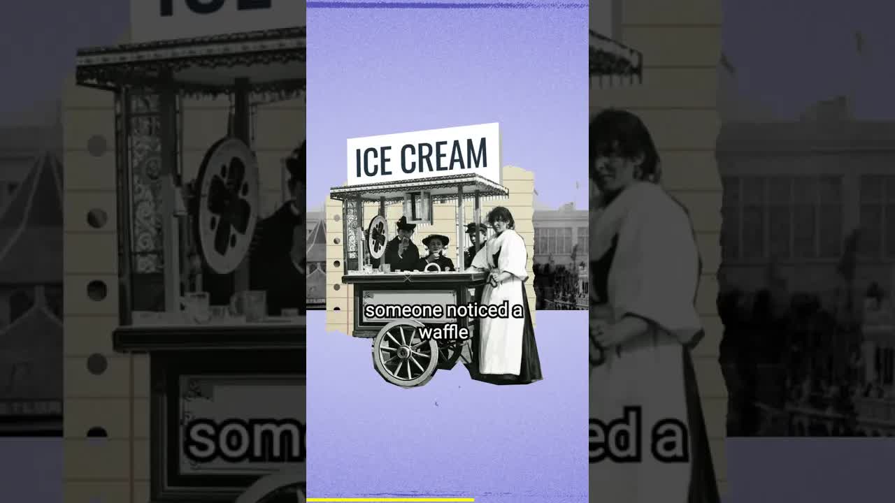 How The First Ice Cream Cone Was Born