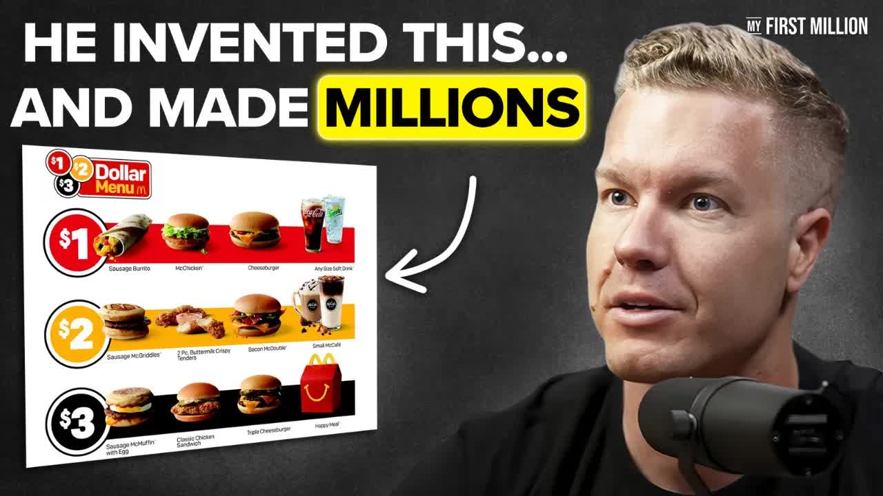 This guy made Millions by inventing the $1 Menu