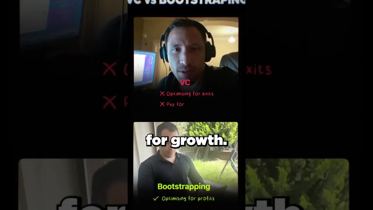VC vs. Bootstrapping