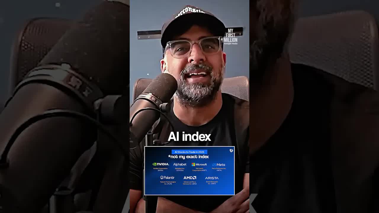 Making millions from investing in the "AI index"