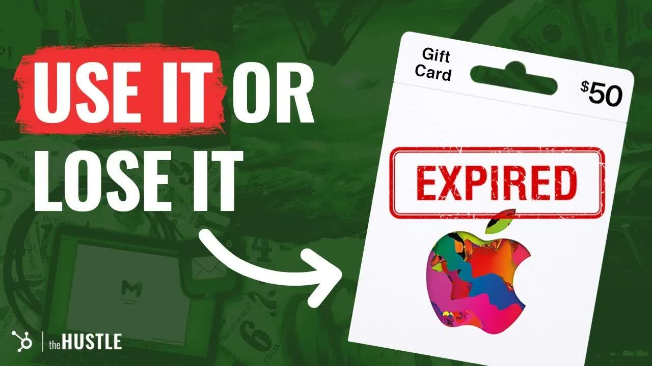 The Economics Of Unused Gift Cards | Hustlenomics
