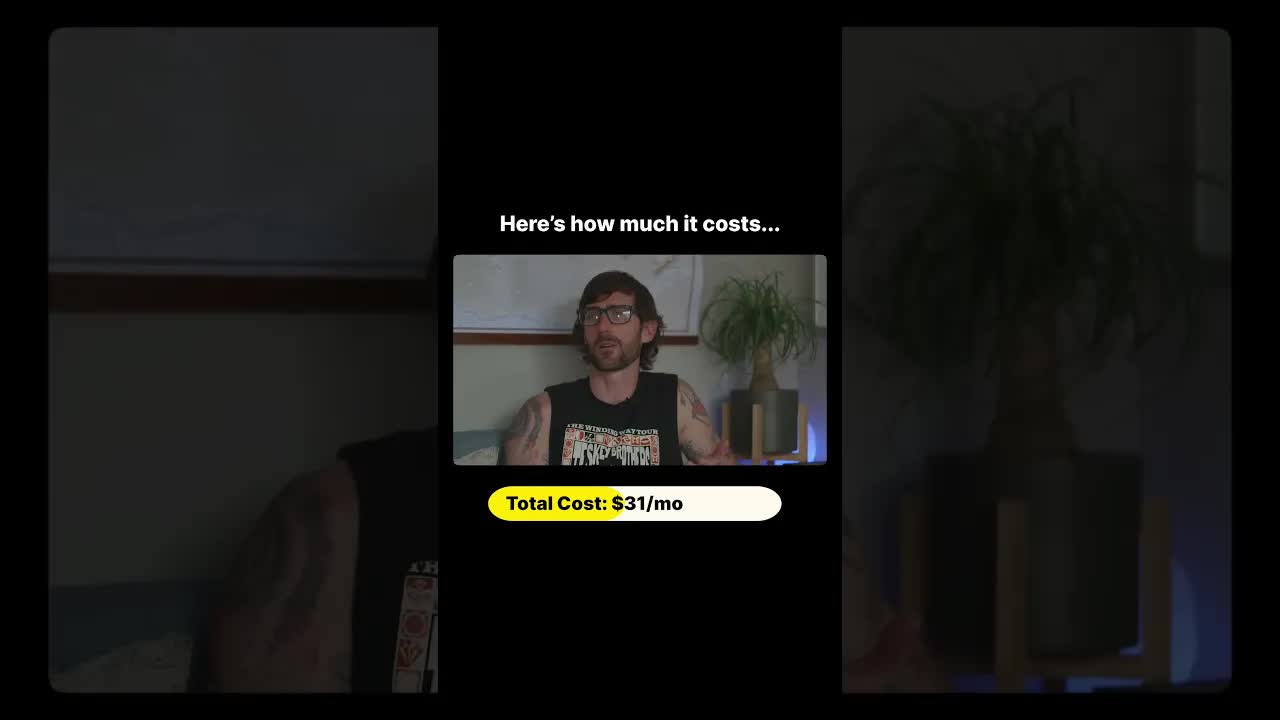 I asked him how much it costs to run a $5M/year business....