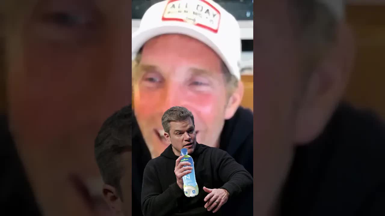 How Matt Damon Helped Sell MILLIONS of Dollars in Coconut Water 🥥