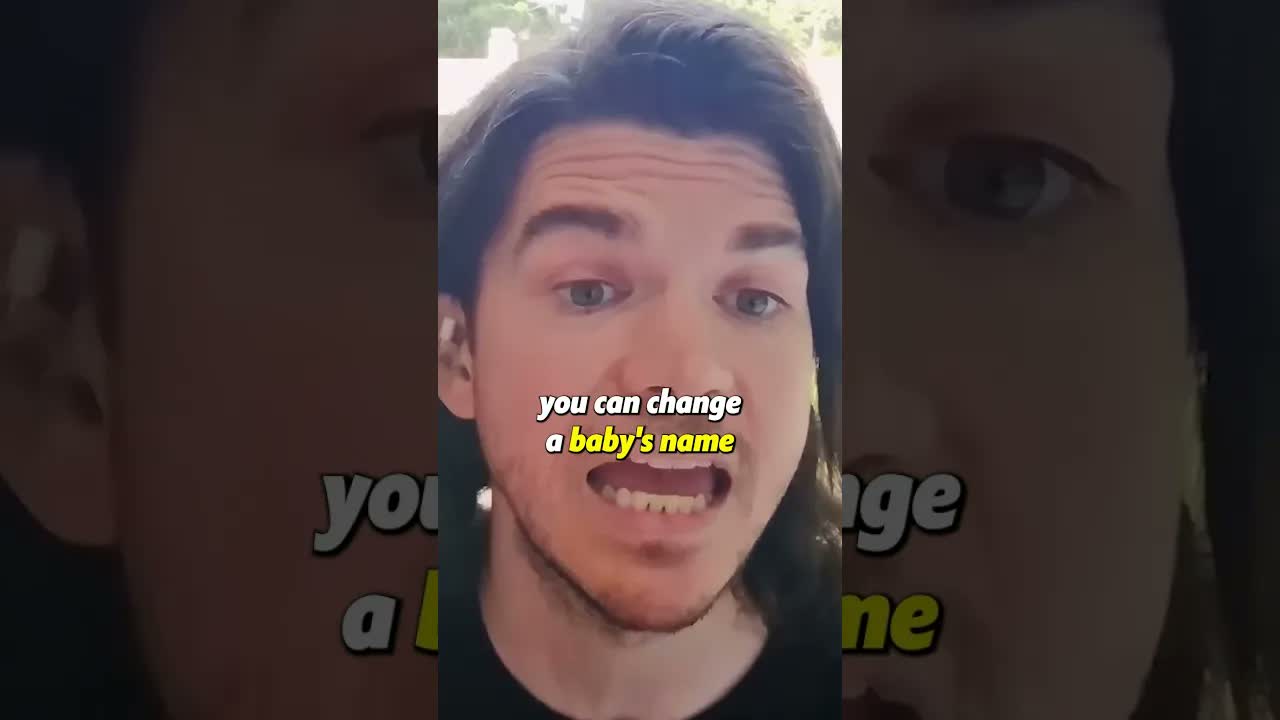 He Named His Firstborn “Baby” literally, “Baby”