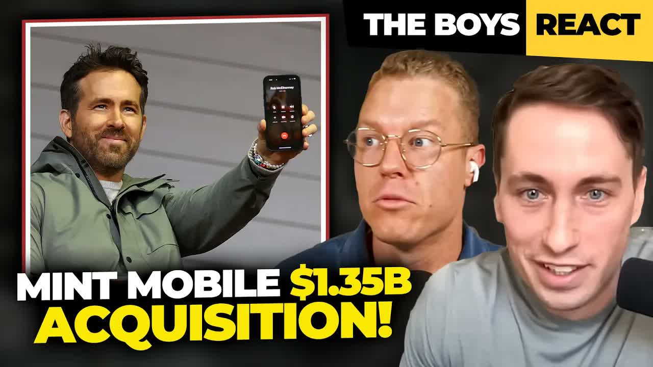 Ryan Reynold’s Mint Mobile Acquired For $1.35B, Chat GPT-4, & More Tech News (#433)