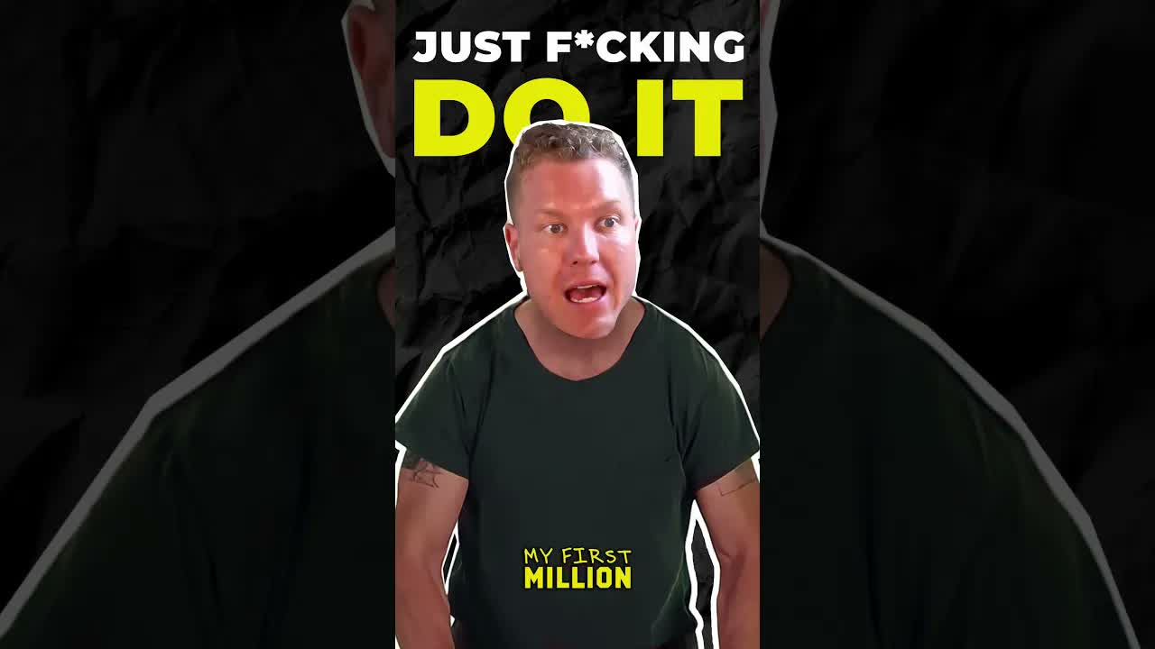 How to make your future self proud | My First Million #shorts