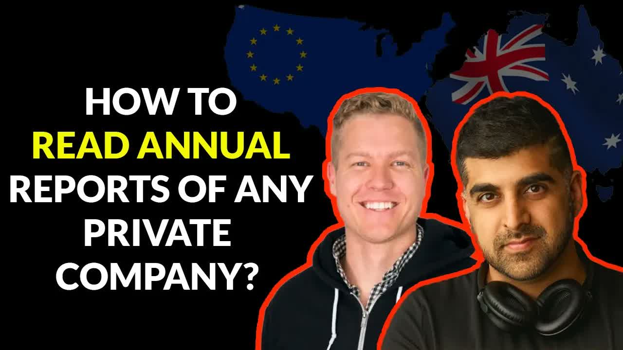 How to Read Annual Report of Any Private Company in Europe & Australia | My First Million Podcast