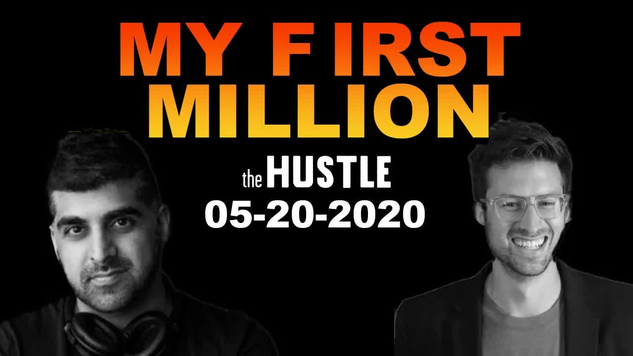 NEW Haircut At Home Business: Book A Barber Virtually Right Now | My First Million 05/20/2020