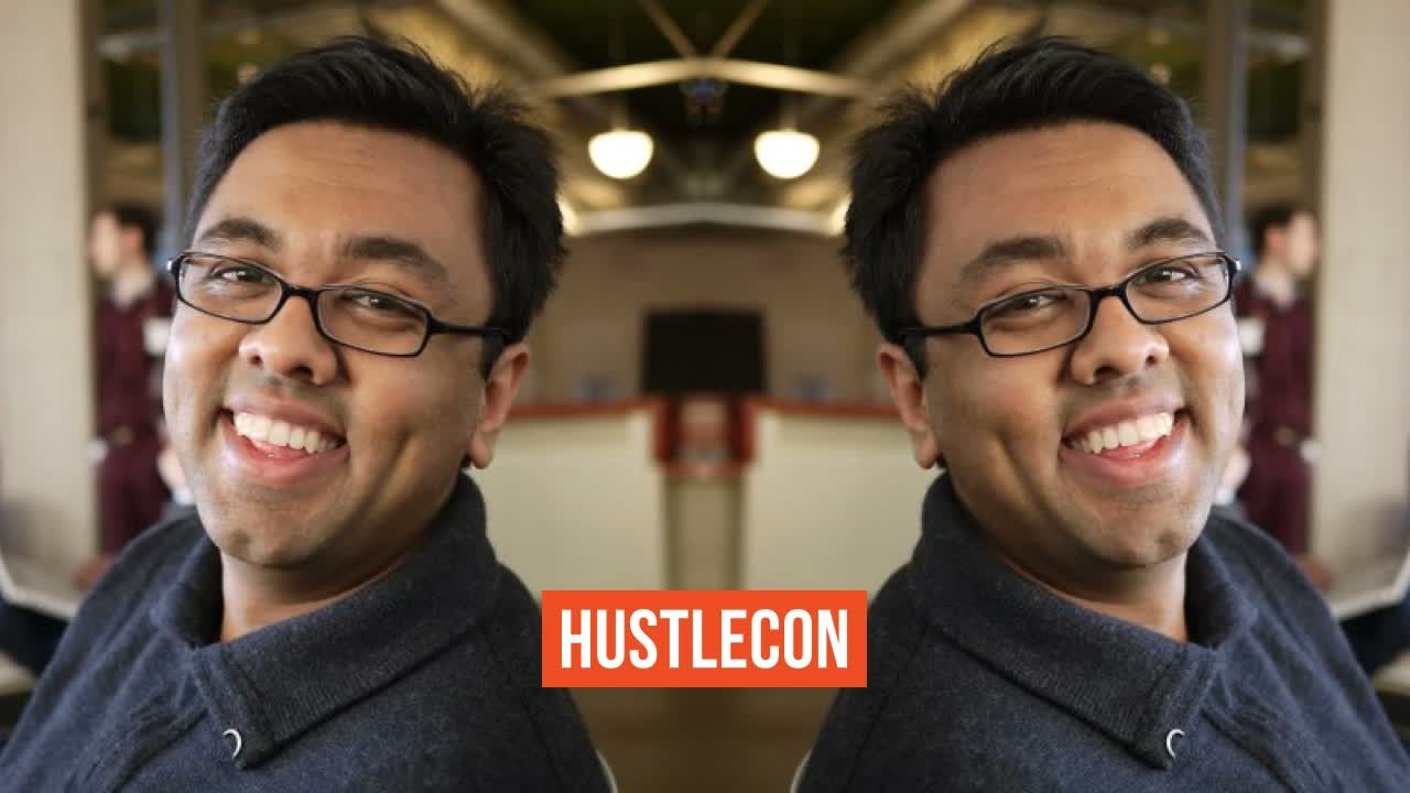 Hiten Shah gets a lot of stuff done at Hustle Con