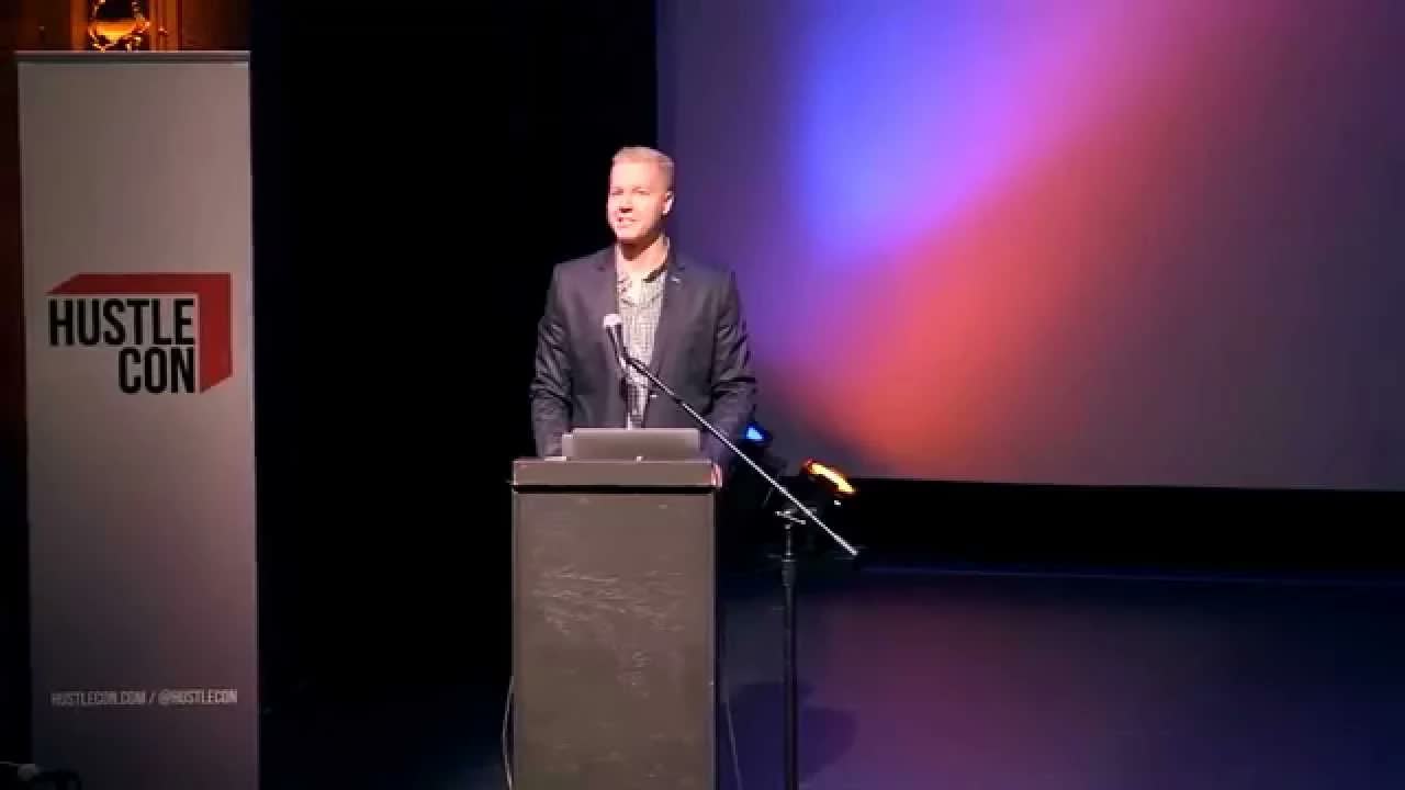 Sam Parr introduces Hustle Con 2014 in San Francisco