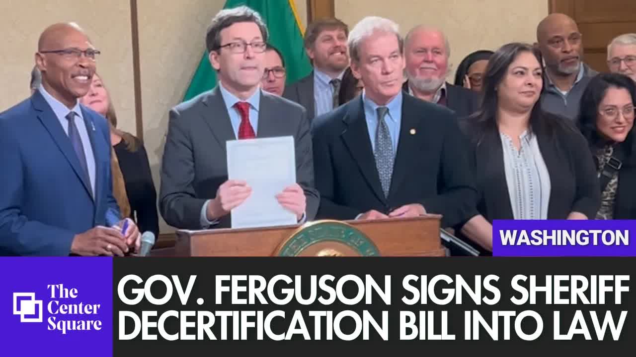 Gov. Ferguson Signs Sheriff Decertification Bill into Law