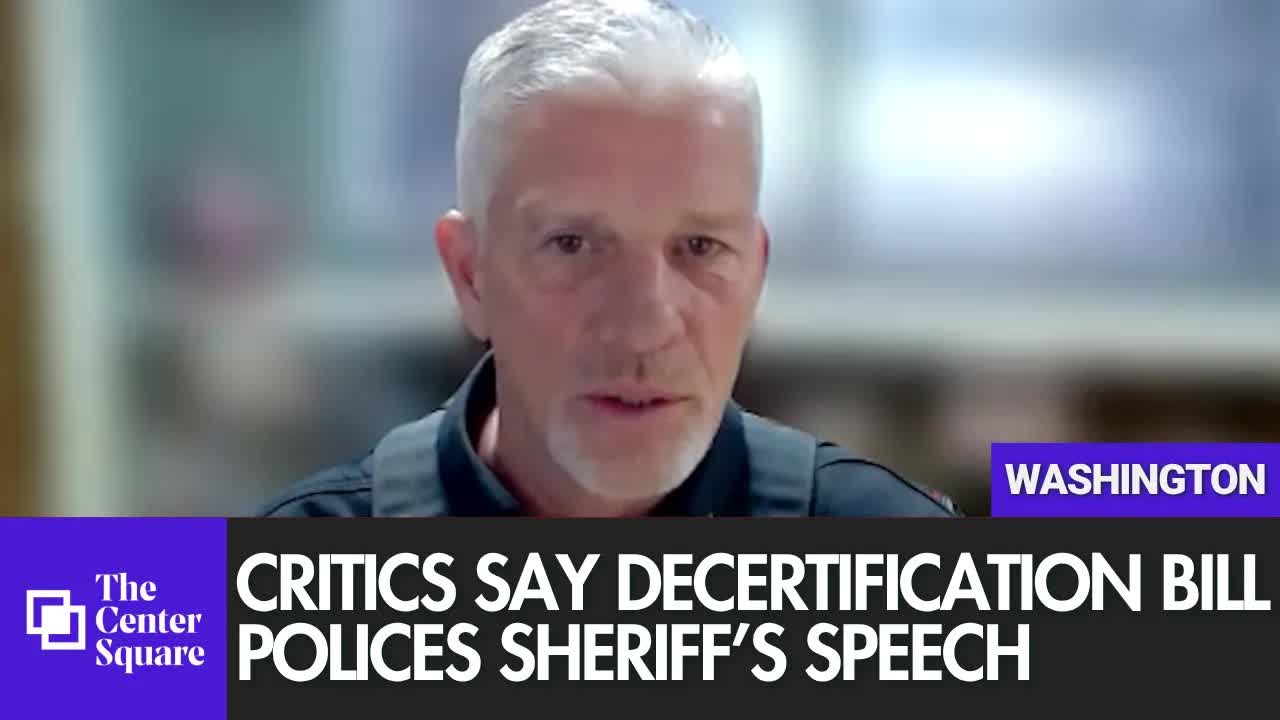 Critics Say Decertification Bill Polices Sheriff’s Speech