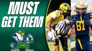 6 Huge 2027 Recruits That Notre Dame Needs To Sign, To Have Another ELITE Recruiting Class...