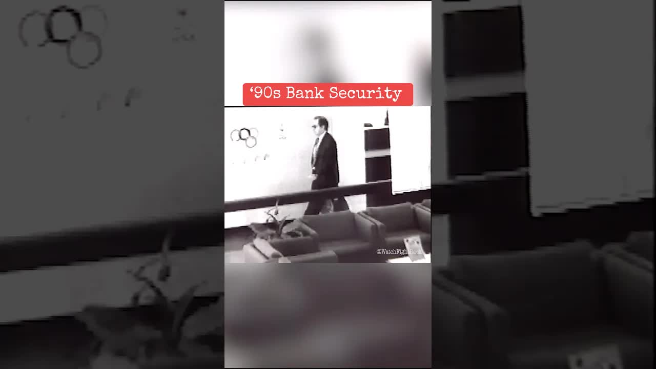 ‘90s Bank Security