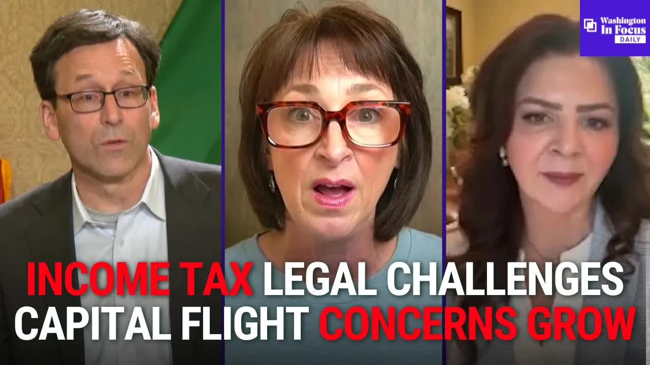 Washington In Focus Daily | 4.03.26 | New Income Tax Legal Challenges & Capital Flight Concerns Grow