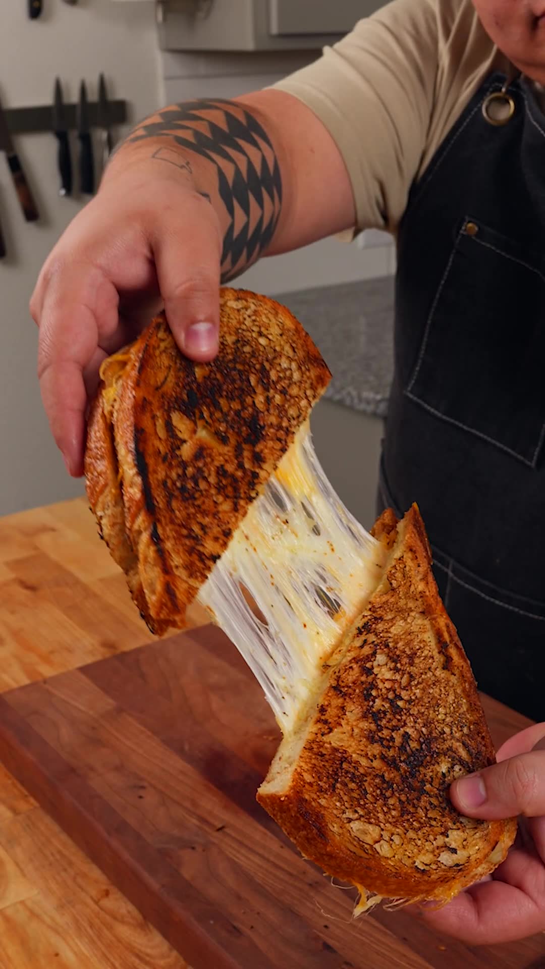 The story behind this meaningful grilled cheese sandwich