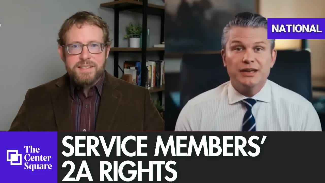 Sec. Of War Hegseth Signs Memo to Allow Service Members to Carry Firearms on Base