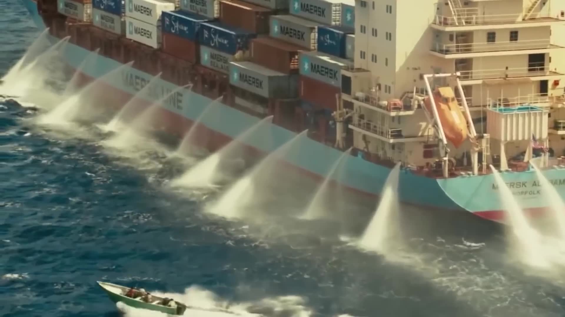 Pirate boarding party encounters unexpected and overwhelming defensive response