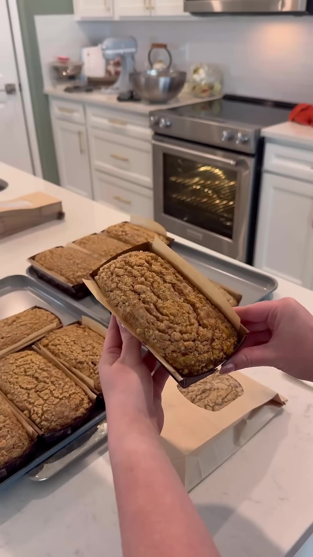 Kicking off pop-up prep with major baking and organization