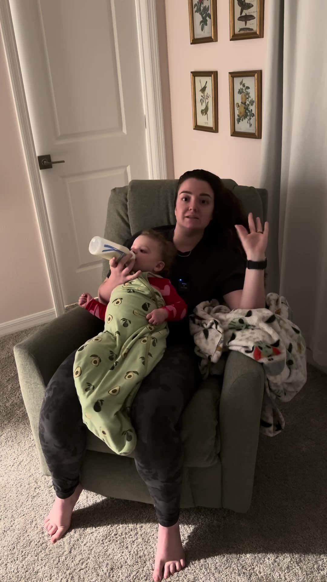 Evening routine showing the reality of toddler bedtime and cleanup