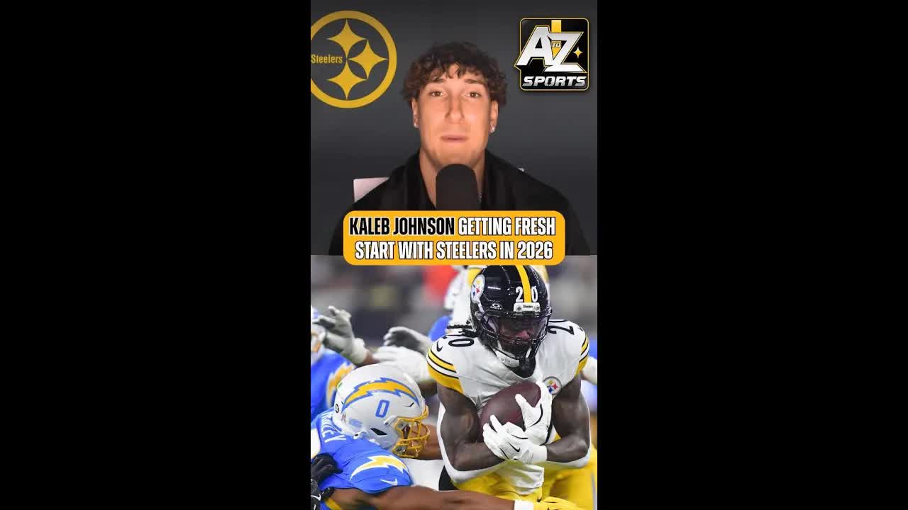 #Steelers RB Kaleb Johnson might be getting a fresh start in 2026 #KalebJohnson #NFLNews #NFL episode artwork