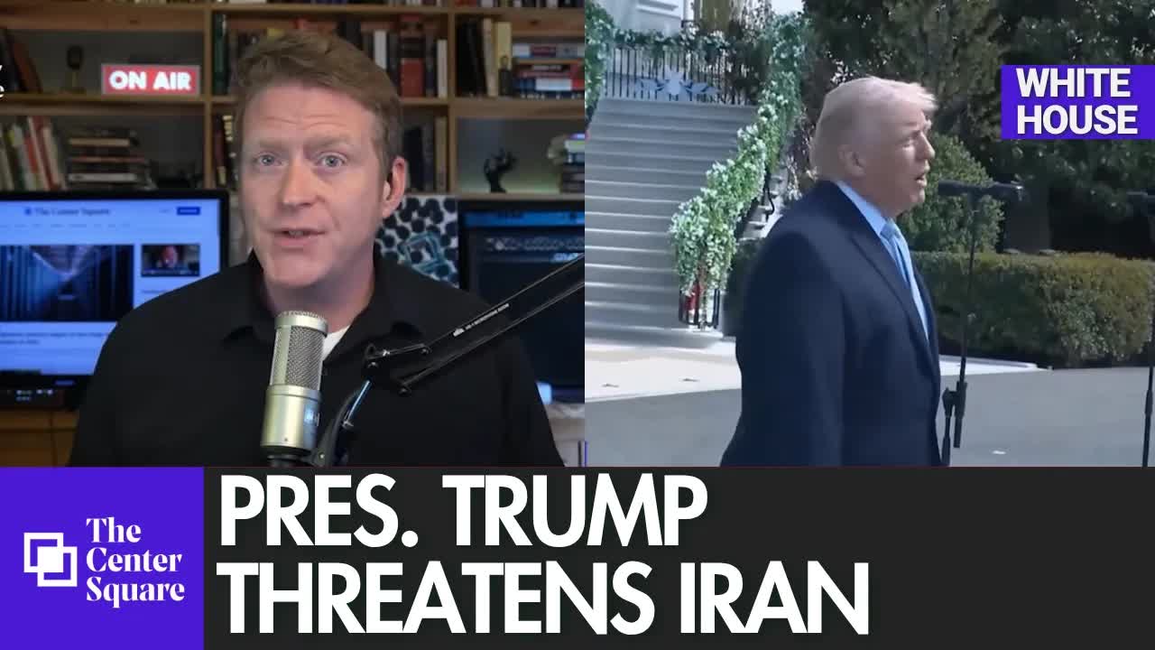Trump Issues Threat to Iran Ahead of Deadline to Reopen Strait of Hormuz