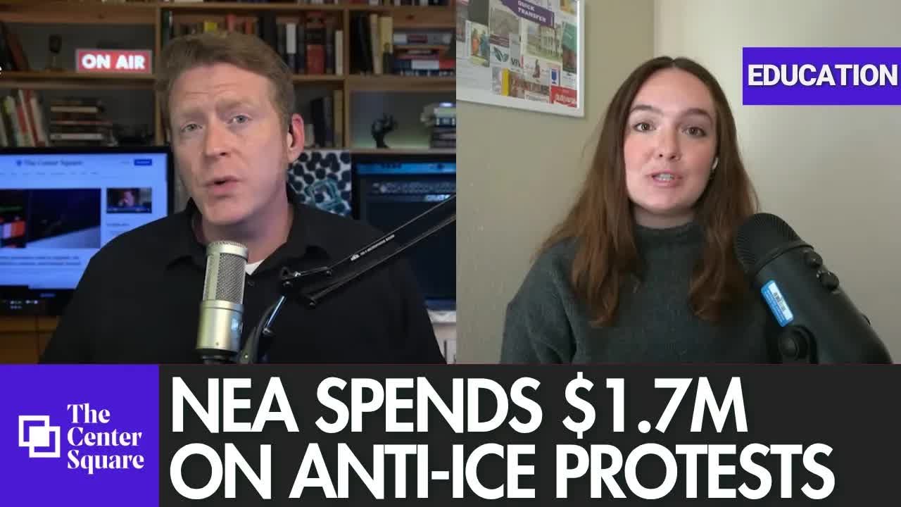 Student Suspended for Pro-Ice Flyer While NEA Spends $1.7M To Help Anti-ICE Protests