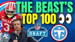 Titans draft prospects with SURPRISING Top 100 rankings in The Beast