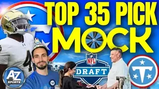 LIVE Titans Mock Draft: Full first round through pick 35 decided by the WHEEL of CHAOS