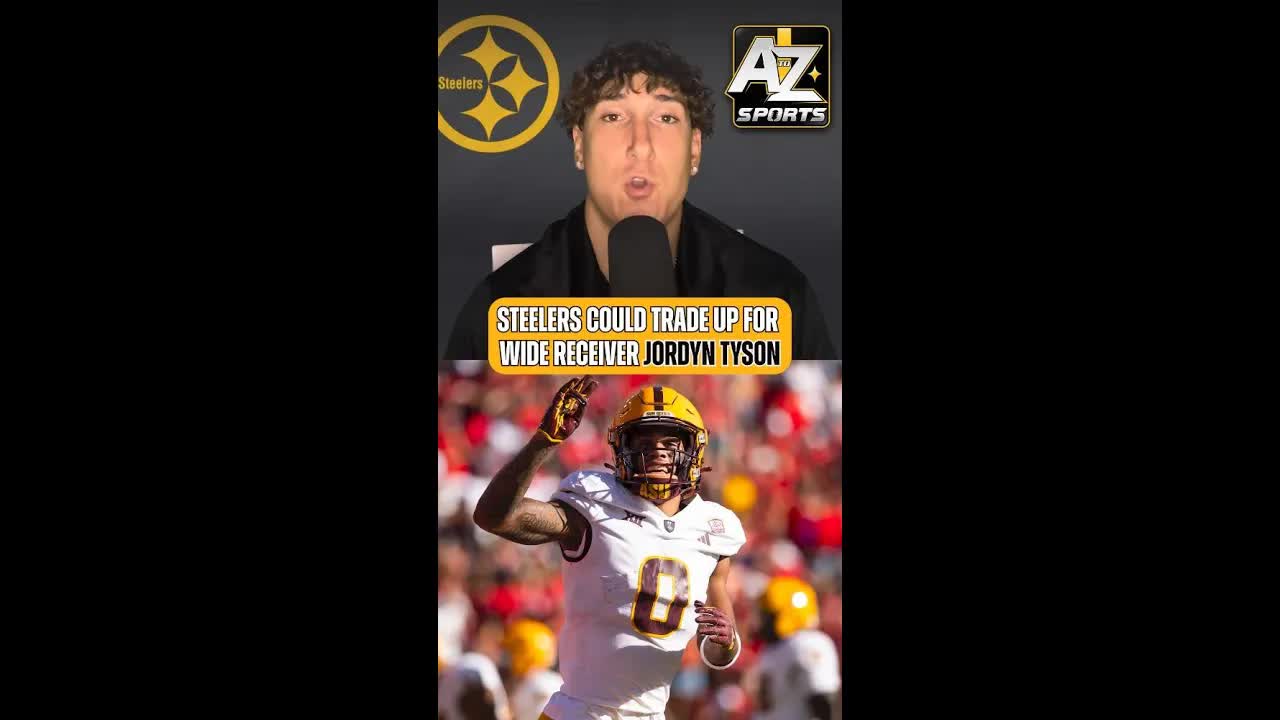 #Steelers might have a shot at Jordan Tyson in the #NFLDraft  #NFLNews #PittsburghSteelers