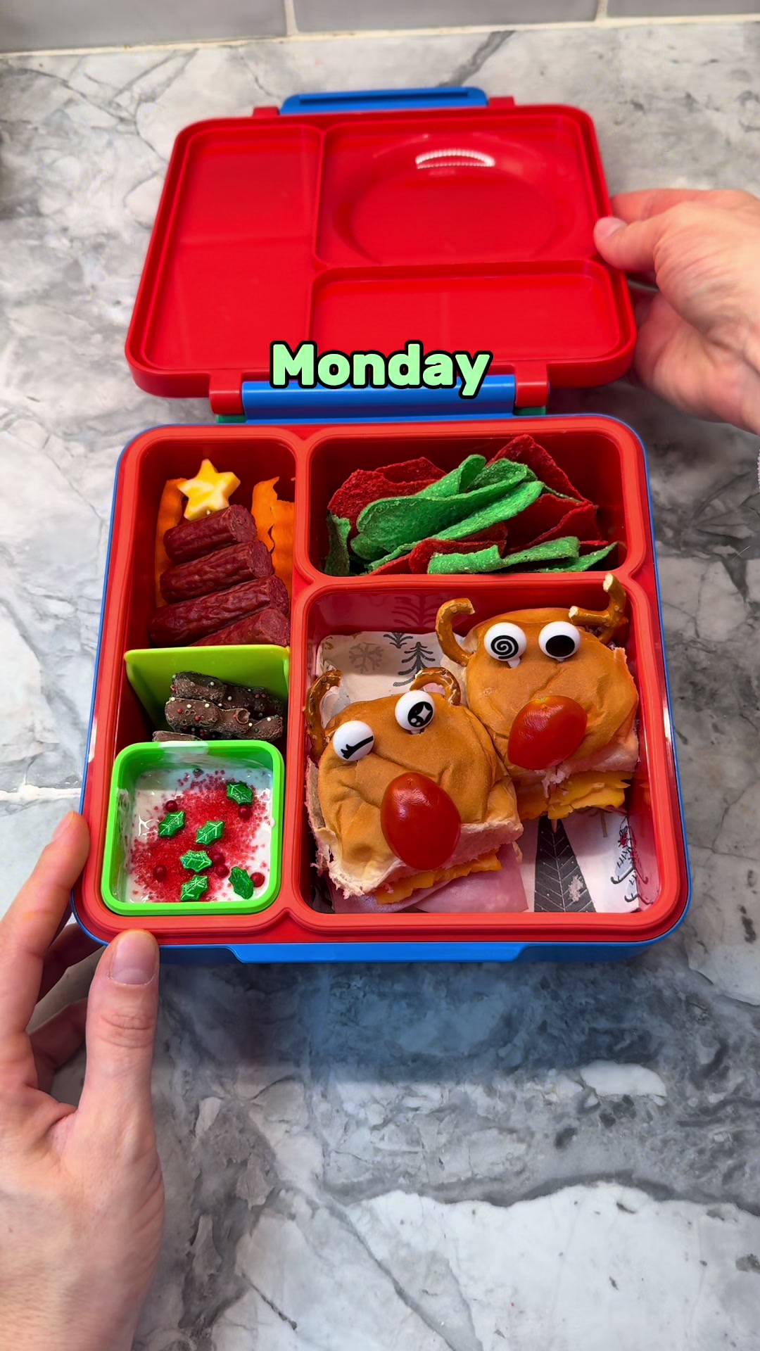 Festive school lunch ideas spanning full week of holiday themes
