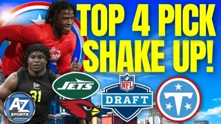 Titans first round pick hinges on SHAKE UP for Jets and Cardinals favorites as NFL Draft closes in