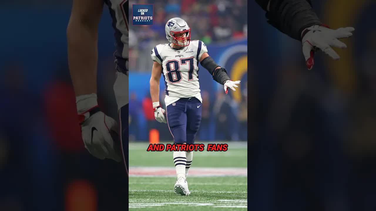 Gronk SHOULD Be the Next Patriots Hall of Famer 🐐 #newenglandpatriots #robgronkowski #nfl