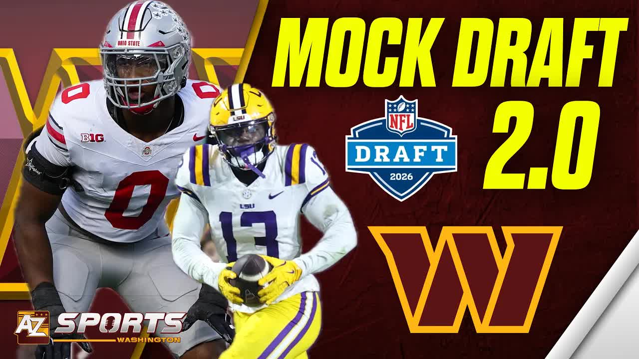 Washington Commanders Full 7-Round NFL Mock Draft, Using New Mock Draft Simulator Tool episode artwork