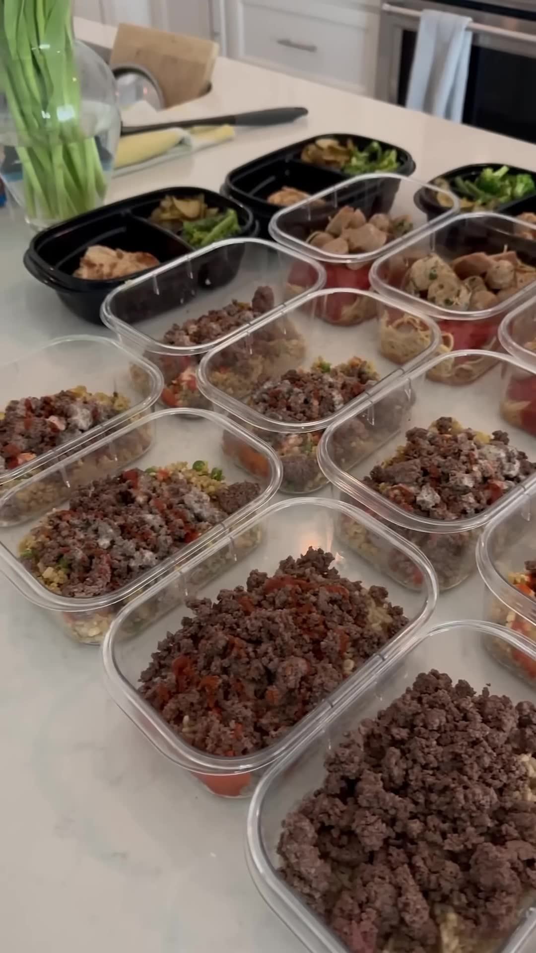 Watching four hours of meal preparation speed by in sixty seconds