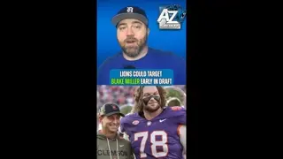 #Lions could be eyeing this prospect early in the #NFLDraft #OnePride #DetroitLions