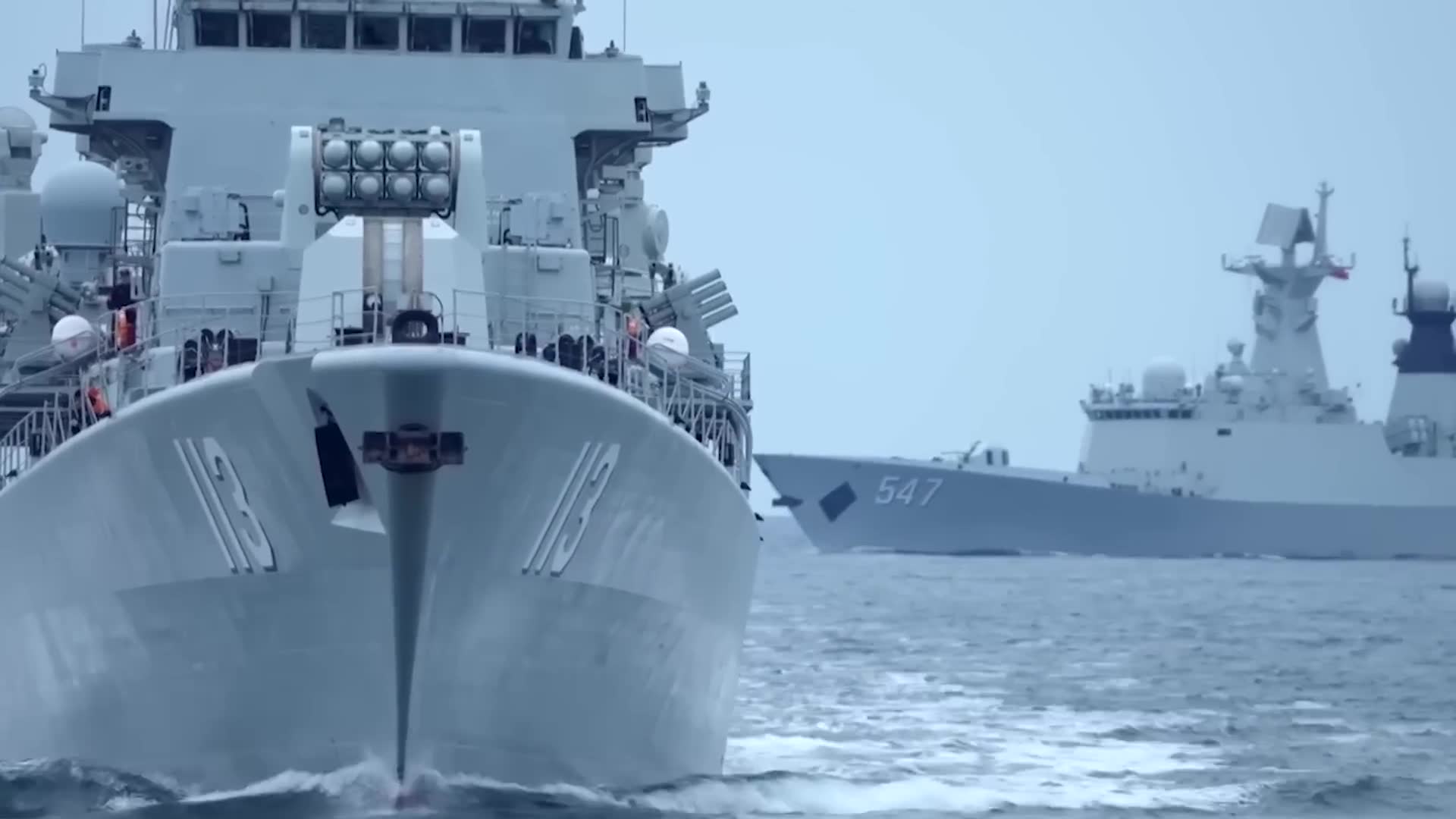 British warship encounters multiple Chinese vessels in European home waters