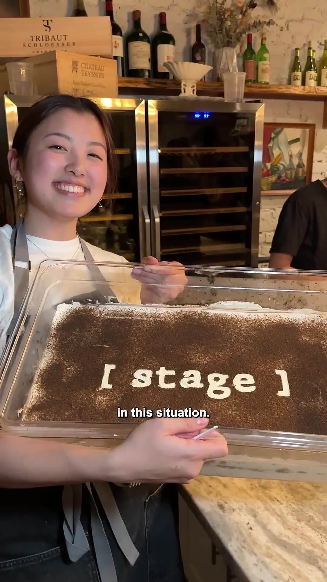 Apologizing to tiramisu purists for my interpretation